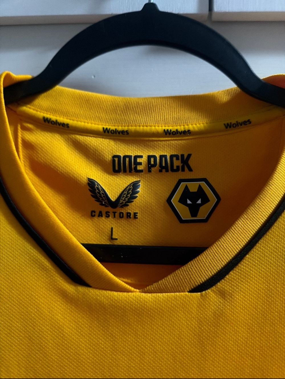 Castore Wolverhampton Wanderers Home Jersey -Orange/Black - Picture 2 of 4